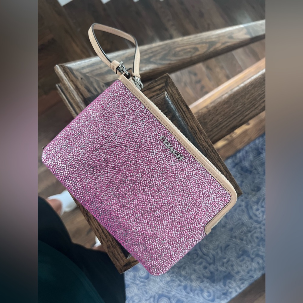 Pink Coach purse bag